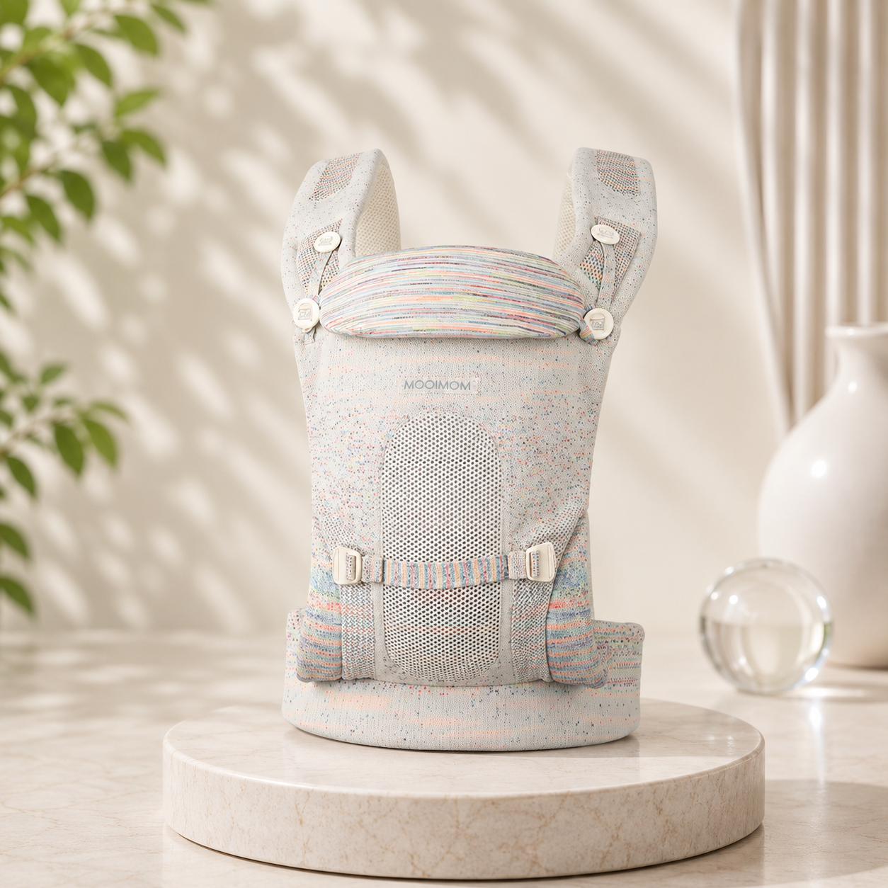 MOOIMOM Địu Em Bé Cao Cấp AiryKnit