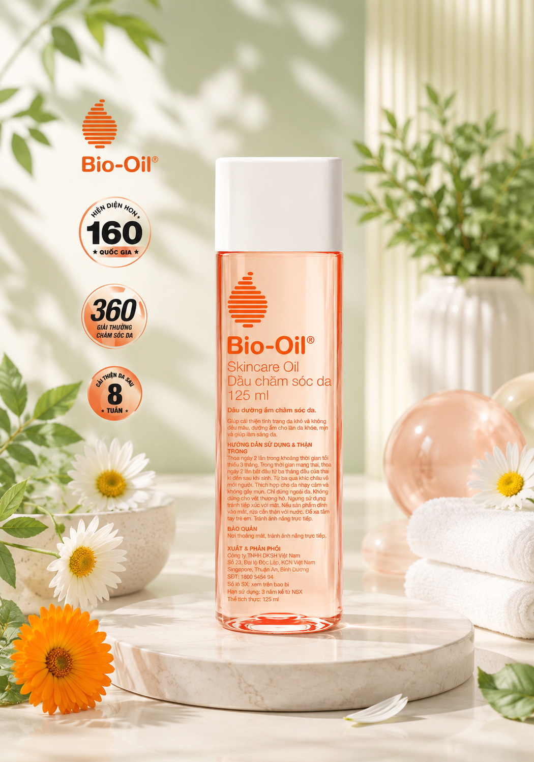 Dầu giảm rạn da và làm mờ sẹo Bio-Oil 125ml