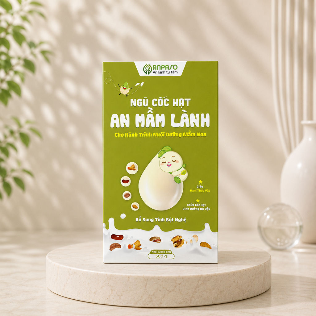 Ngũ cốc hạt An mầm lành Anpaso 500g