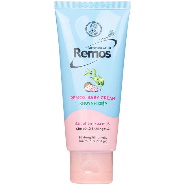 Remos Kem Chống Muỗi Cho Bé Hương Khuynh Diệp 70g
