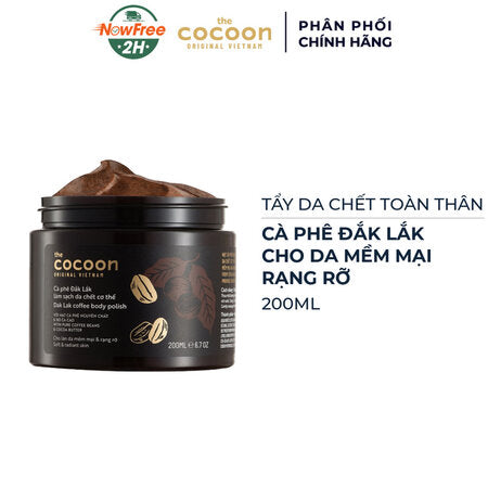Cocoon Tẩy Da Chết Toàn Thân Cà Phê Đắk Lắk 200ml