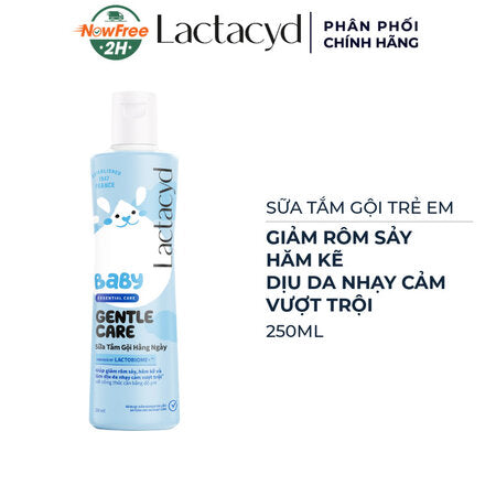 Lactacyd Sữa Tắm Gội Trẻ Em Giảm Rôm Sảy & Hăm Kẽ 250ml