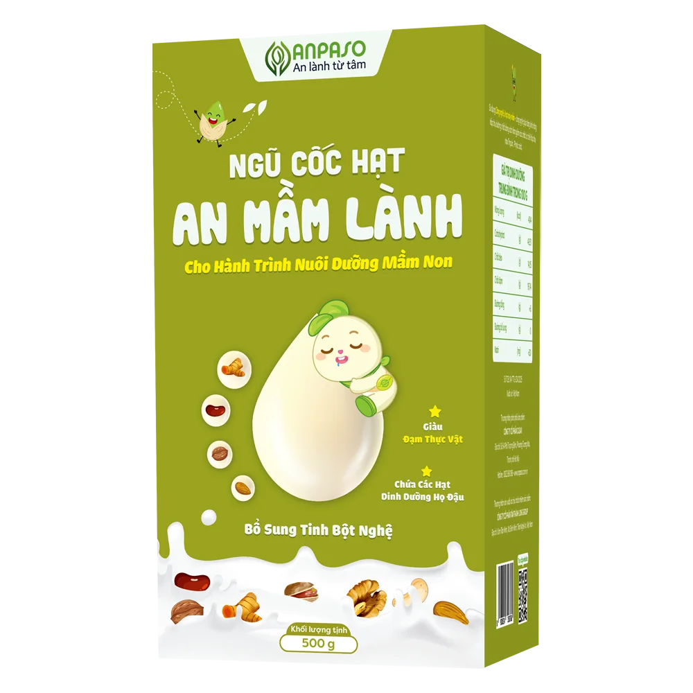 Ngũ cốc hạt An mầm lành Anpaso 500g