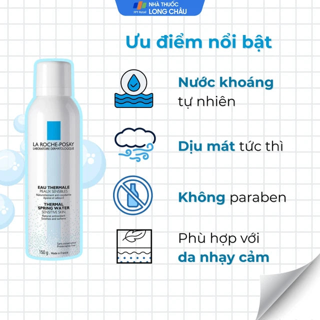 La Roche-Posay Xịt Khoáng Làm Dịu Da 300ml