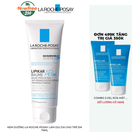 La Roche-Posay Kem Dưỡng Làm Dịu Da Cho Trẻ Em 75ml