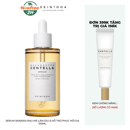 Skin1004 Serum Rau Má Làm Dịu & Hỗ Trợ Phục Hồi Da 100ml